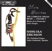 H.O. Ericsson - The Complete Organ Music, Vol 3 (CD)