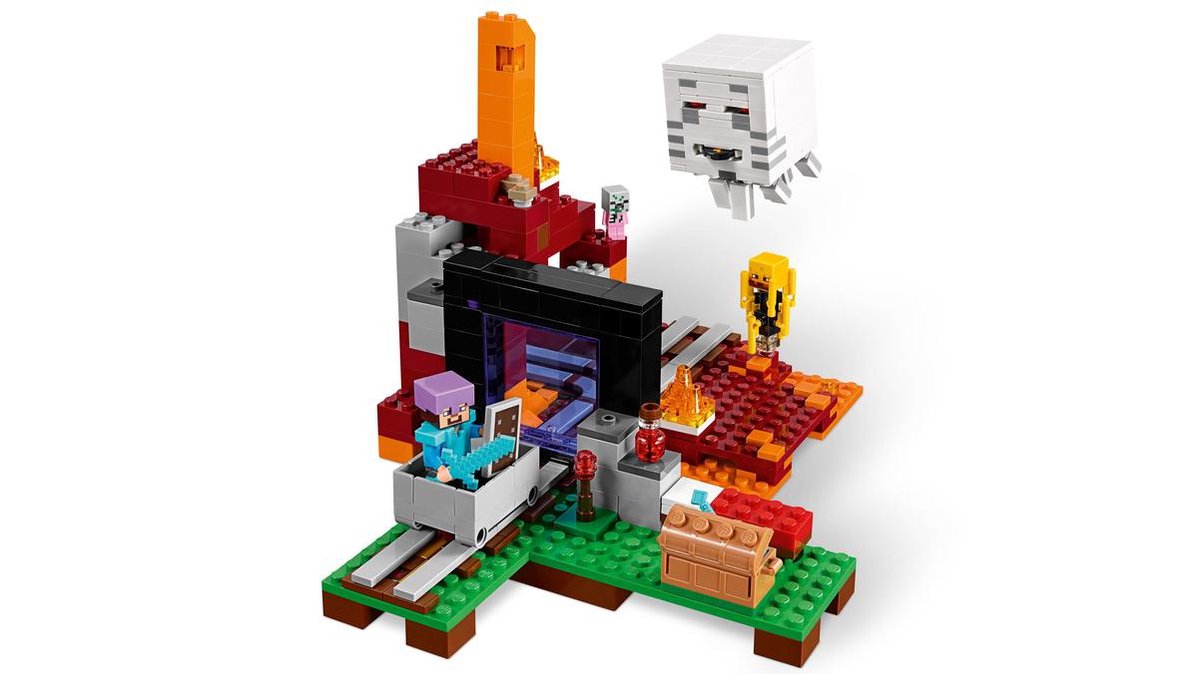 LEGO Minecraft™ - Netherportal | bol