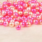 350 pièces belles perles roses - perles de loisir - perle - fabrication de bijoux