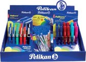 Pelikan Pelikano vulpen mix display met 74 stuks