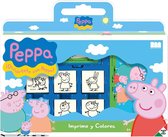 Peppa Pig Stempeldoos 10 Dlg.