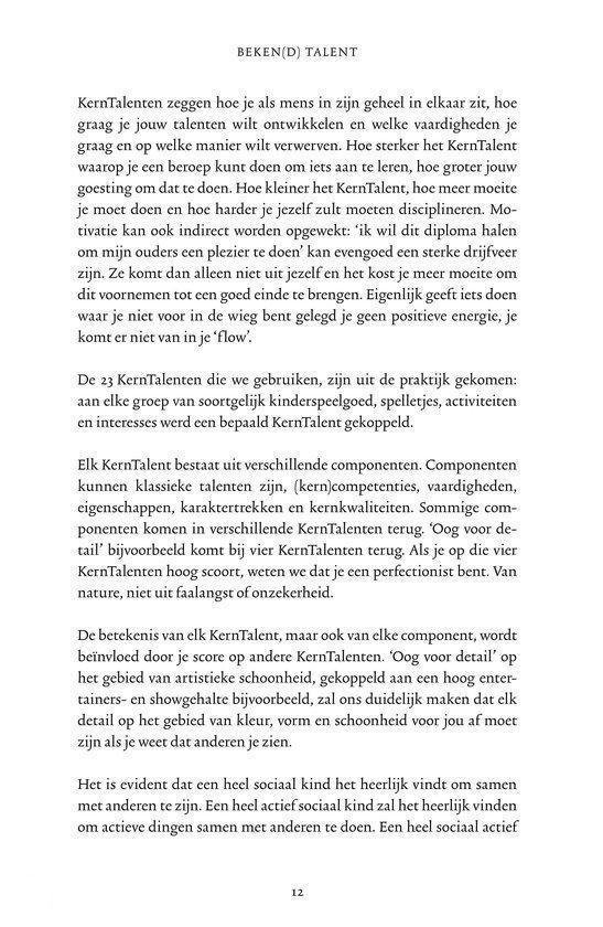 Beken(d) talent