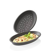 Lurch - Flexiform - Set van 2 pizzavormen - Silicone - 24.5x14.5x3cm