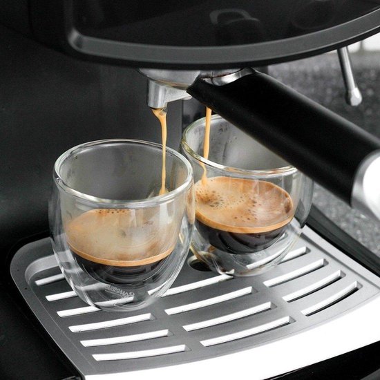 Dubbelwandig Glas Espressokopjes - 80 ml - 2 stuks - UMIGAL