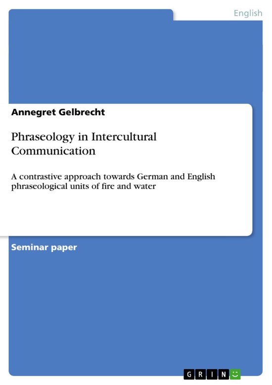 Phraseology in Intercultural Communication - cover