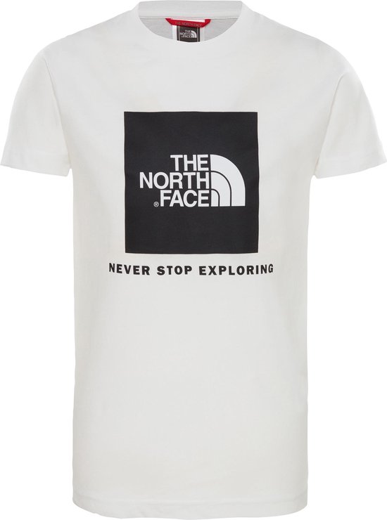 The North Face Box S/S Tee Shirt Kinderen - Tnf White | bol.com