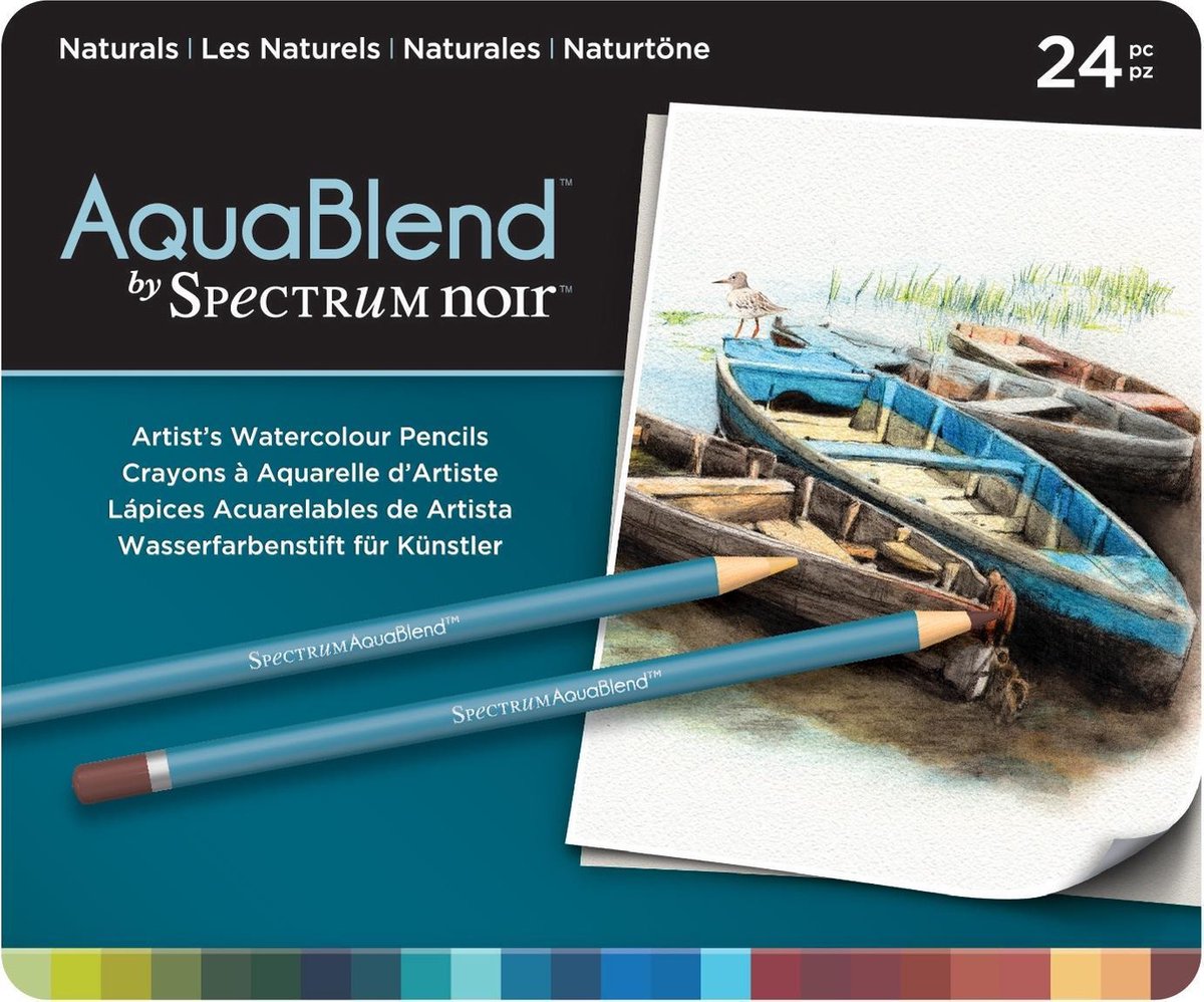 Spectrum noir Aquablend 24 Potlood Set - Naturals