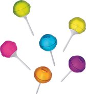 Silicone Zone Ijslolliemaker - Groot - Oranje
