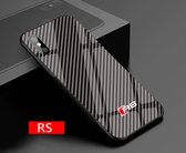 Audi RS Backcover telefoonhoesje ( IPHONE XR)