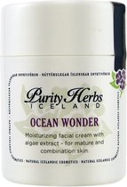 Purity Herbs - Ocean Wonder - 100 % natuurlijke dag- en nachtcrème met Algen en IJslandse kruiden - 50ml pomppotje