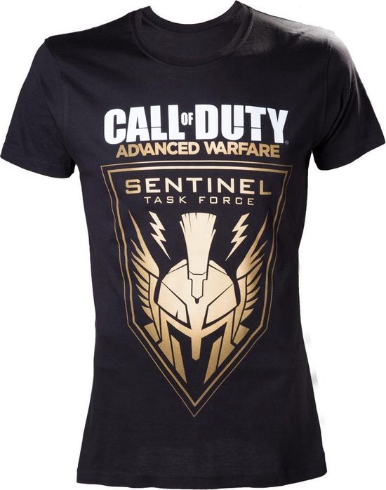 Merchandising CALL OF DUTY ADVANCED WARFARE - T-Shirt Black Sentinel Men (M)