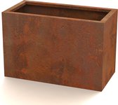 Ferdec CorTenstaal bloembak – 120x60x80cm