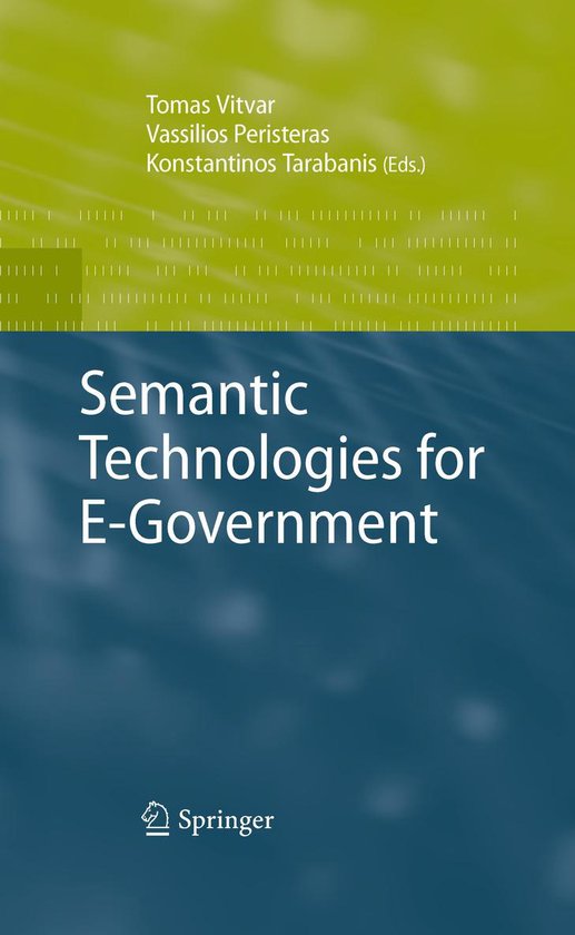 Computer Science (R0) - Semantic Technologies for E-Governme ... - cover