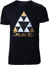 Deus Ex - Mens t-shirt Golden Triangle - L