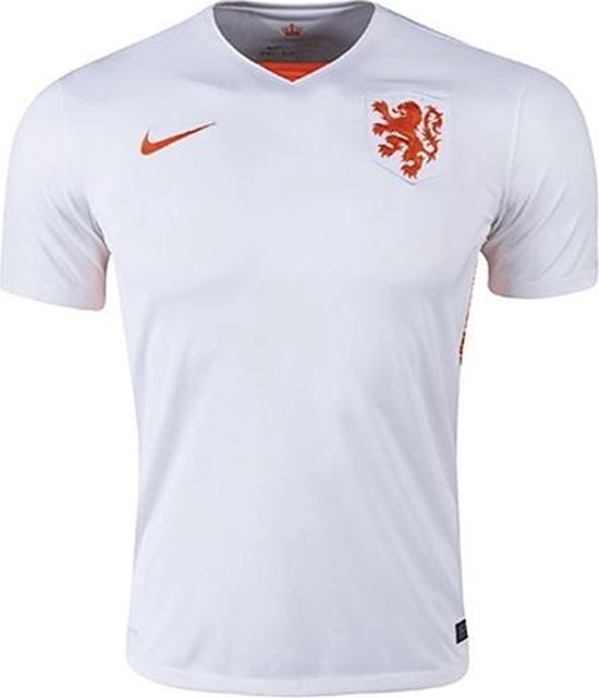 Bemiddelaar Bang om te sterven Graag gedaan Nike Nederlands elftal uit Junior - Voetbalshirt - Kinderen - Maat XL - Wit/ Oranje | bol.com