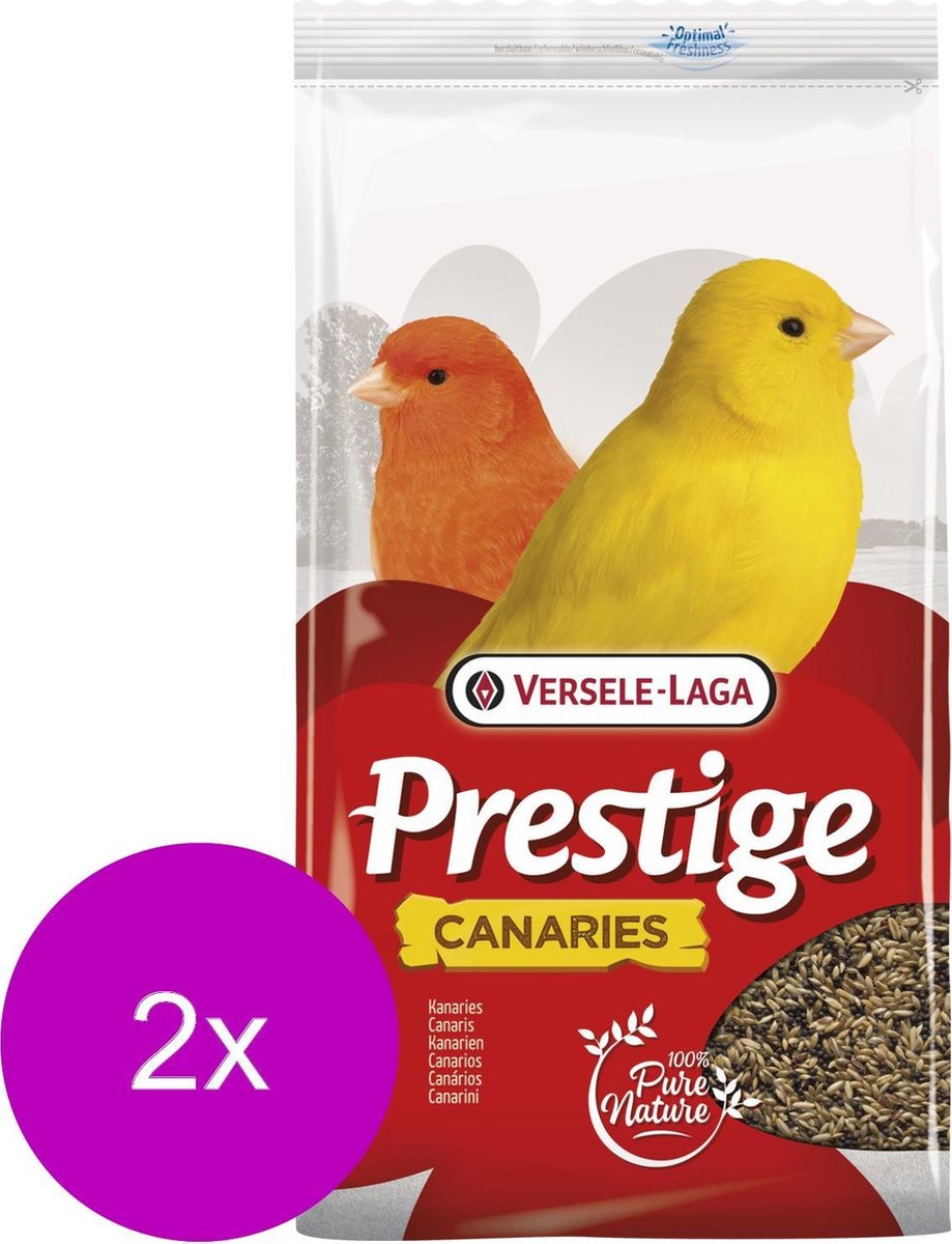 Versele-Laga Prestige Kanarie Zangzaad - Vogelvoer - 2 x 4 kg