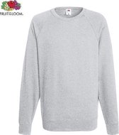 Fruit of the Loom sweater - ronde hals - maat XXL - heren - Kleur Heather Grey