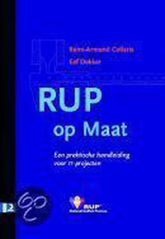 Cover van het boek 'RUP op Maat / druk 1' van E. Dekker en R. A. Collaris