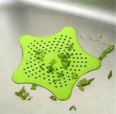 Siliconen badkamerzeefjes - Keukenzeefjes - Gootsteenzeefjes Groen 1 stuk