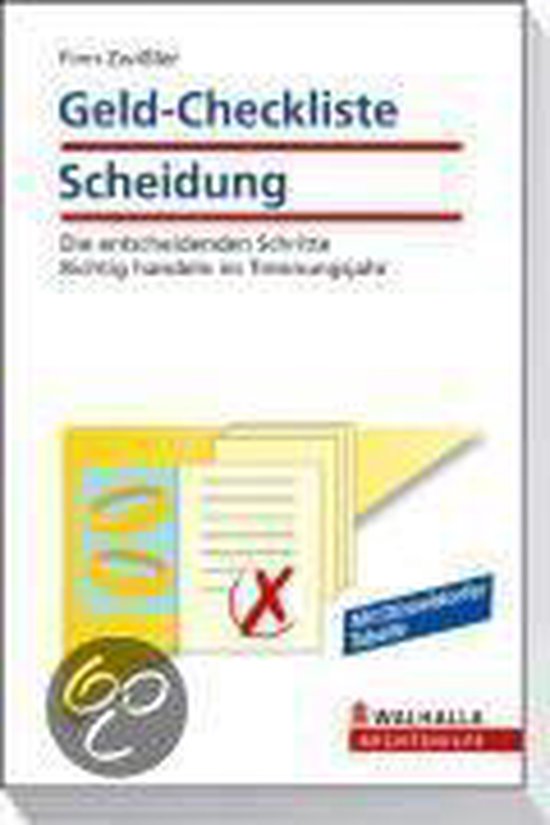Geld-Checkliste Scheidung - cover