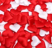 Hartjes kussentjes 50 stuks Rood, Valentijnsdag