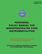 Personnel Policy Manual for Nonappropriated Fund Instrumentalities