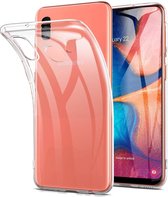 Soft TPU hoesje voor Samsung Galaxy A20e - transparant