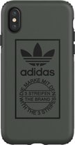 Adidas TPU Hard Cover iPhone X XS hoesje - Groen
