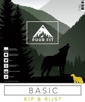 Puur Fit Basic - Hondenvoer - Kip & Rijst - 12 kilo