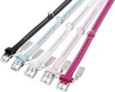 Karlie Vintage Strasshalsband - Roze 1 Rij Steentjes