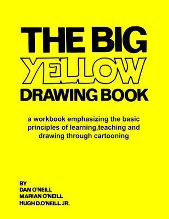 The Big Yellow Drawing Book - cover