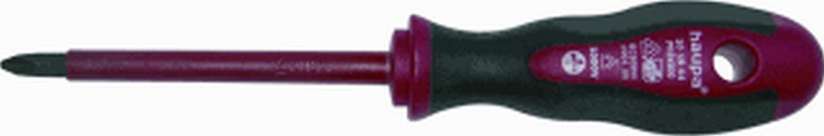 Haupa VDE Kruiskopschroevendraaier PH0 160mm - geïntegreerd