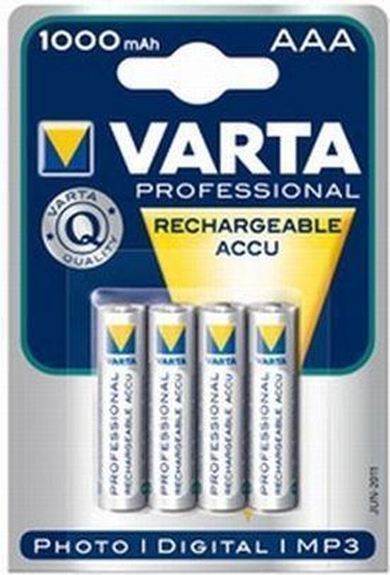 Varta oplaadbare batterijen/accu