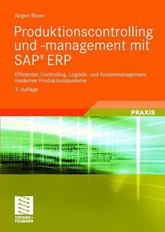 Produktionscontrolling Und -Management Mit SAP(R) Erp - cover