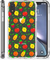 Shockproof Case Geschikt voor iPhone XR Fruits