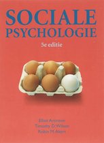 Boekomslag van 'Sociale psychologie'