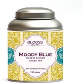 Moody Blue | groene thee | losse thee | 150g | in theeblik