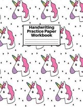 Handwriting Practice Paper Workbook