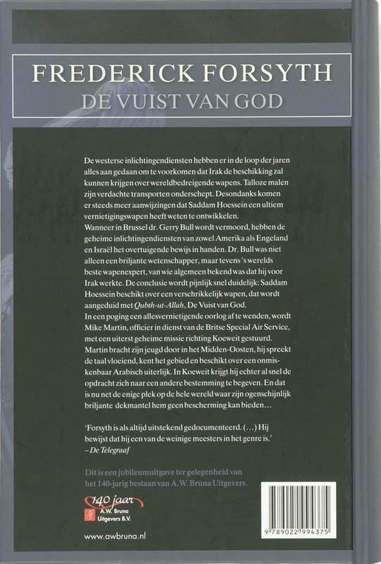 Bol Com De Vuist Van God F Forsyth 9789022994375 Boeken