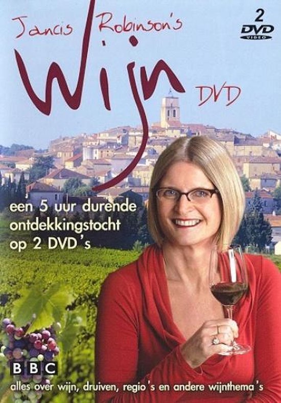 Cover van de film 'Jancis Robinson's Wijn DVD'