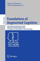 Lecture Notes in Computer Science 9183 - Foundations of Augmented Cognition