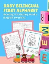 Baby Bilingual First Alphabet Reading Vocabulary Books (English Swedish)