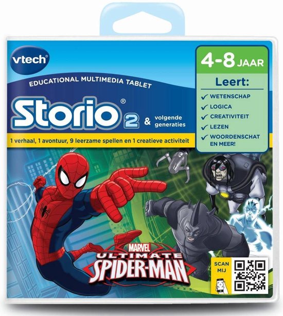 Vtech Storio 2 - Game - Spiderman | bol