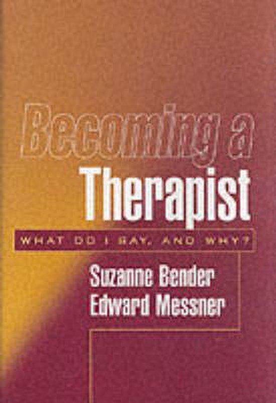 Becoming a Therapist - cover