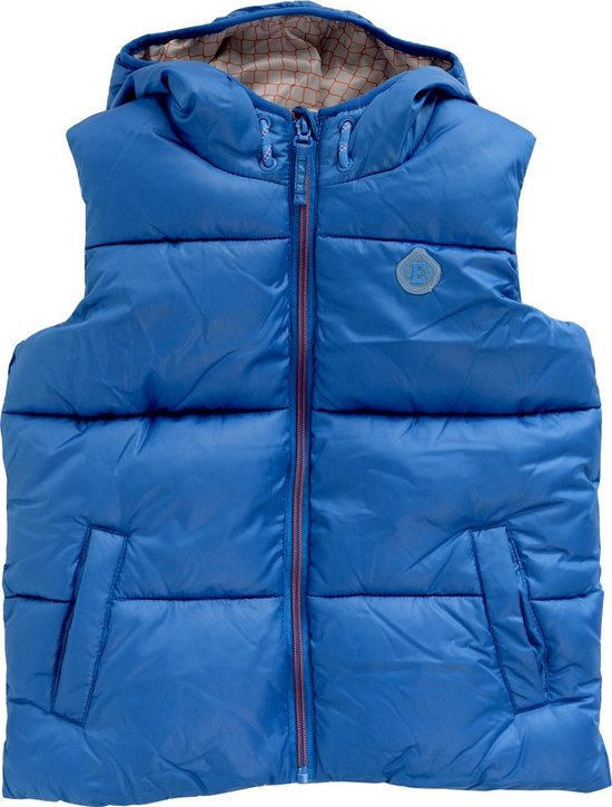 slank kortademigheid blouse Esprit Jongens Bodywarmer - Blauw - Maat 116/122 | bol.com