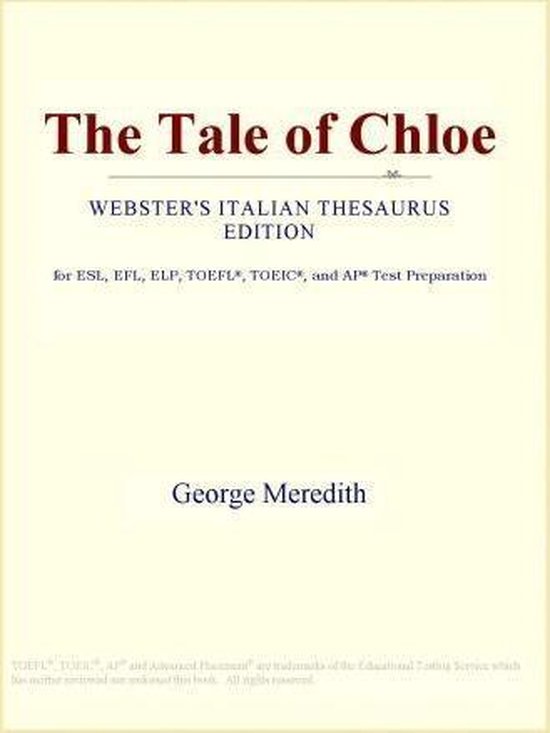 The Tale of Chloe (Webster's Italian Thesaurus Edition) (ebook), Icon