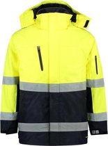 Tricorp Parka EN471 bi-color - Workwear - 403004 - fluor geel / navy - Maat 4XL