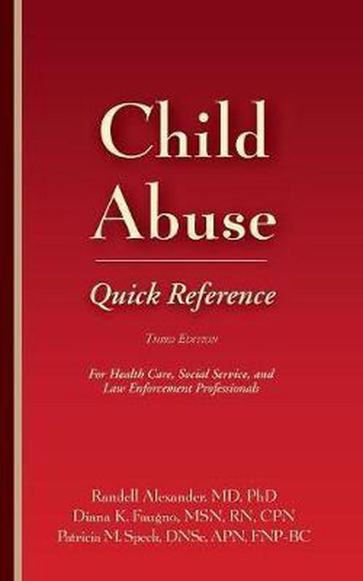 Child Abuse Quick Reference - cover