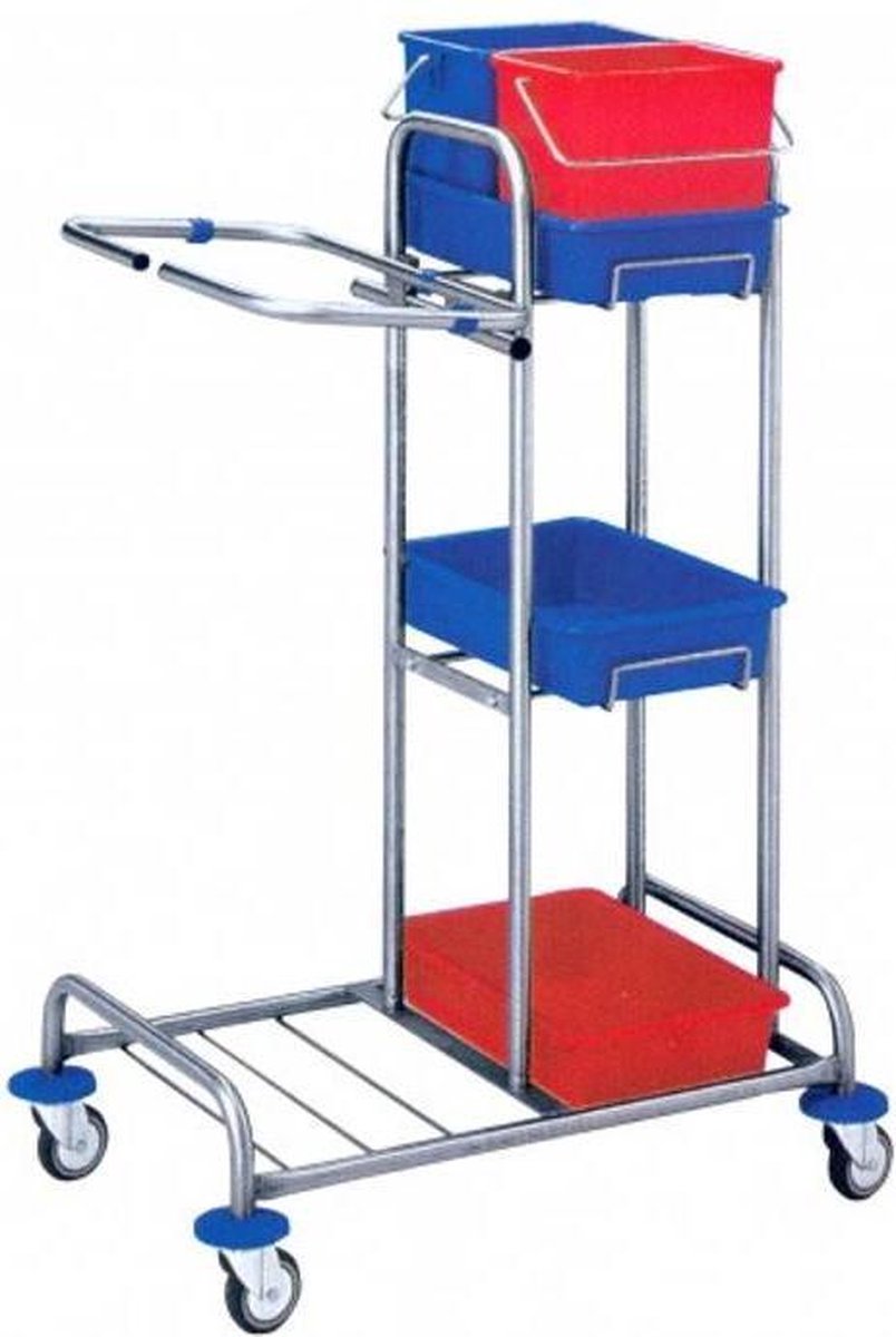 Goedkoopste Werkwagen chroom 49x83x109 cm