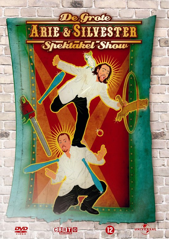Cover van de film 'Arie & Silvester - Grote Spektakel Show'